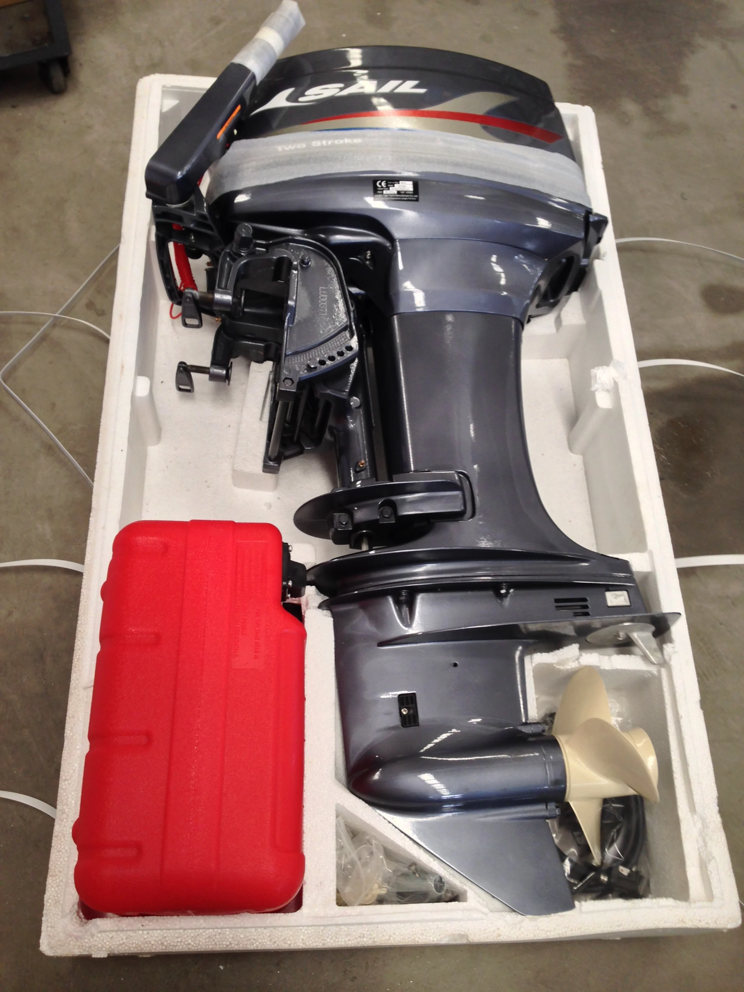 Sail 2 Stroke Outboard Motor 2.5hp/3.5hp/4hp/5hp/6hp/8hp/9.8hp/9.9hp