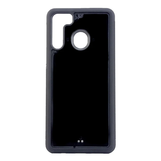 

For Samsung A21 tpu pc blank phone case shockproof phone case