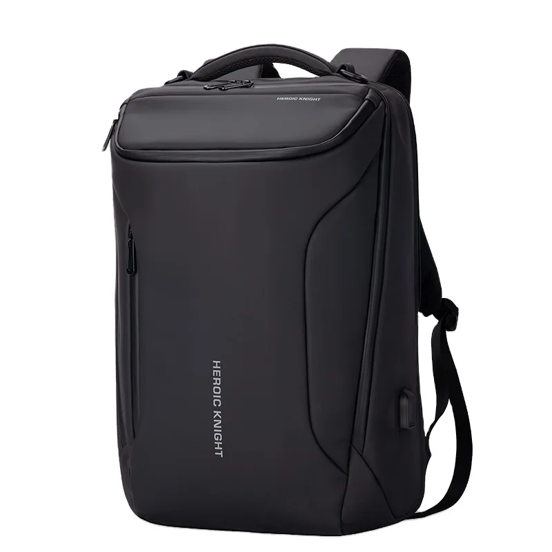 

mens travel waterproof laptop backpacks with whistle compass