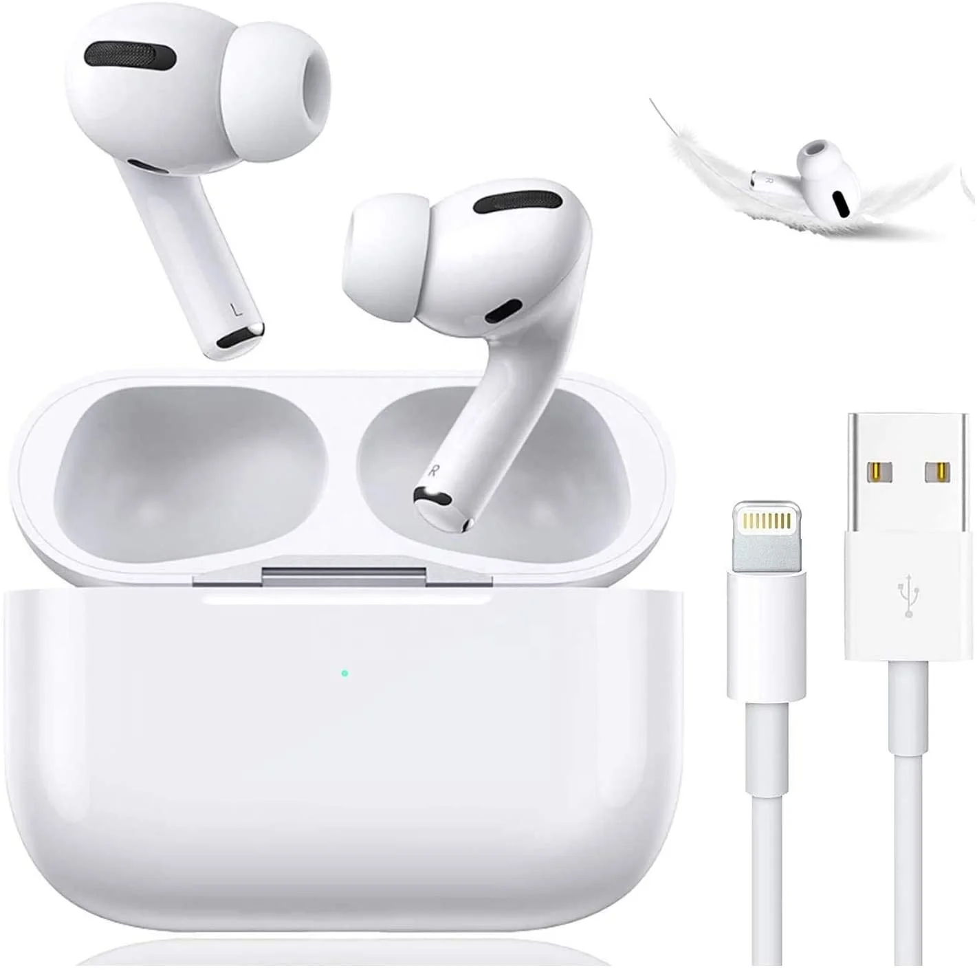 

2021 Top Quality Pro 3 earphone TWS Wireless Earphone Headphone Earbuds 1:1 ANC Wireless charging Earphone