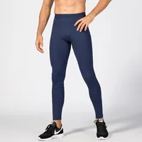 

Oem Mens Compression Tights Dry Fit Gym Yoga Pants With Zip Pocket Compression Leggings Men