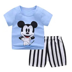 Summer Baby Clothes Sets Kids Pajamas Baby Loungew