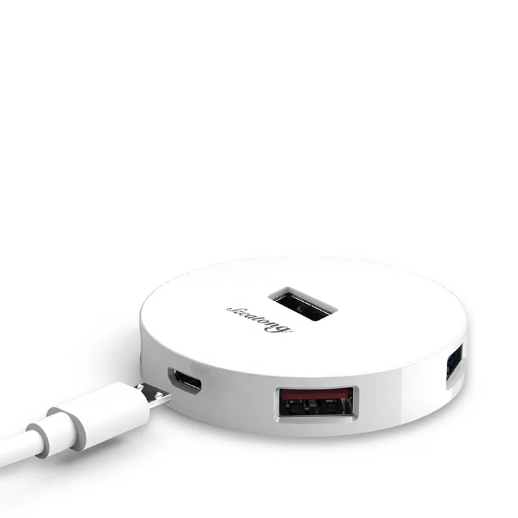 

4-port splitter with LED light version 2.0 mini usb hub adapter USB hubs