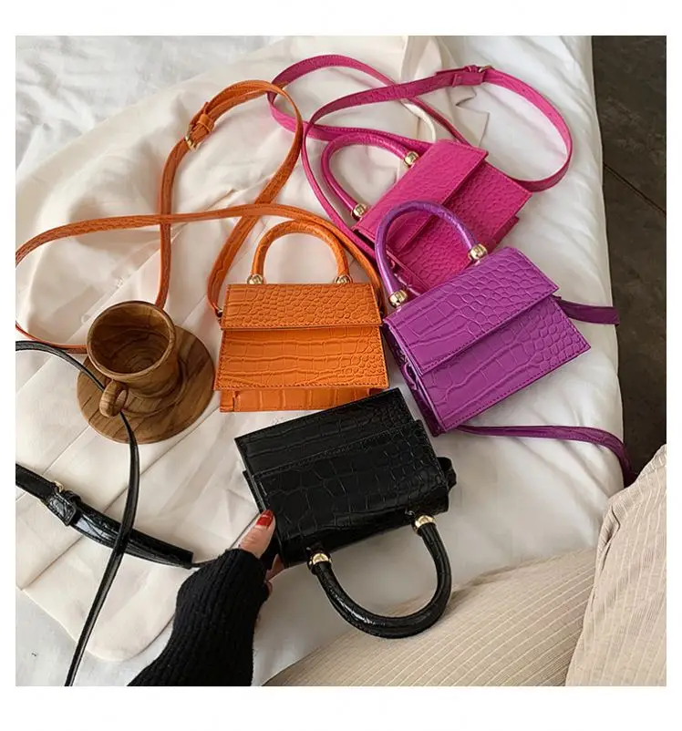 

New Arrivals Fashion Ladies Handbags Mini Purses Mini Purple Hand Bags For Women