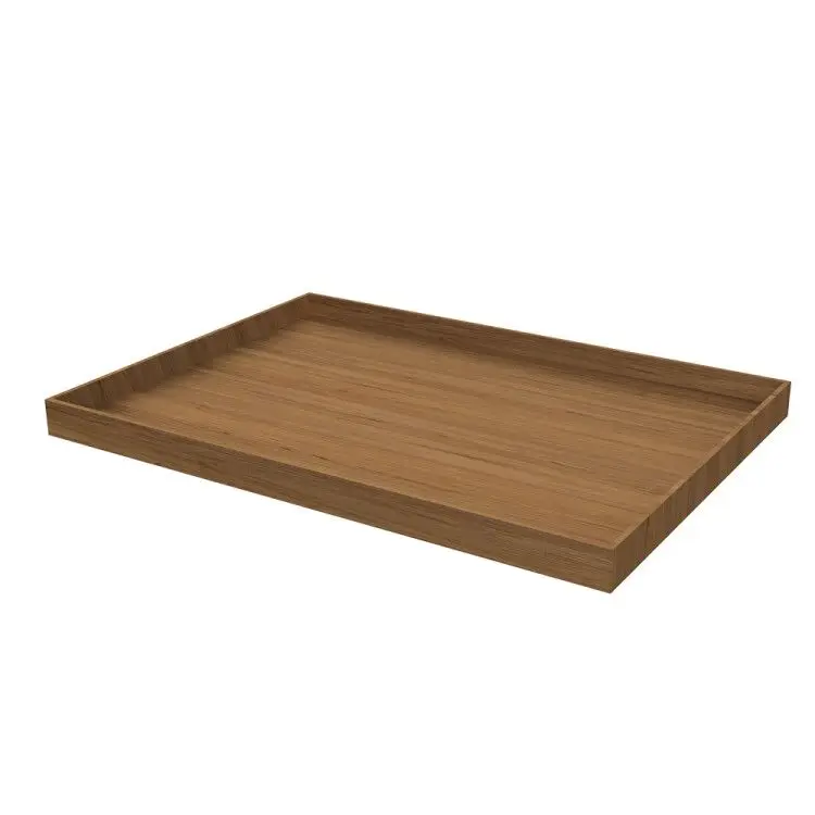 

DHPO Wholesale Eco-friendly Wooden Trays Rustic Coffee Table Tea Table Tray Wooden Coffee and Tea Tools for Household