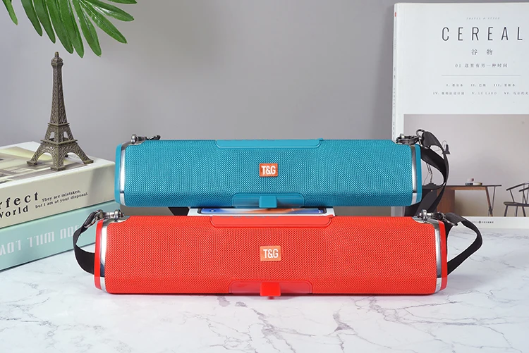 TG tws true stereo mobile phone holder wireless speaker with radio - ANKUX.COM