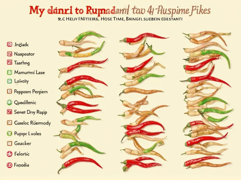 Spicy Peppers Chart: Complete Heat Level Guide