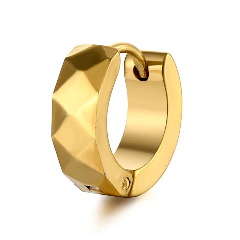 

MSYO Amazon Fashion Stainless Steel Earrings Gold Plate Hoop Earrings For Women