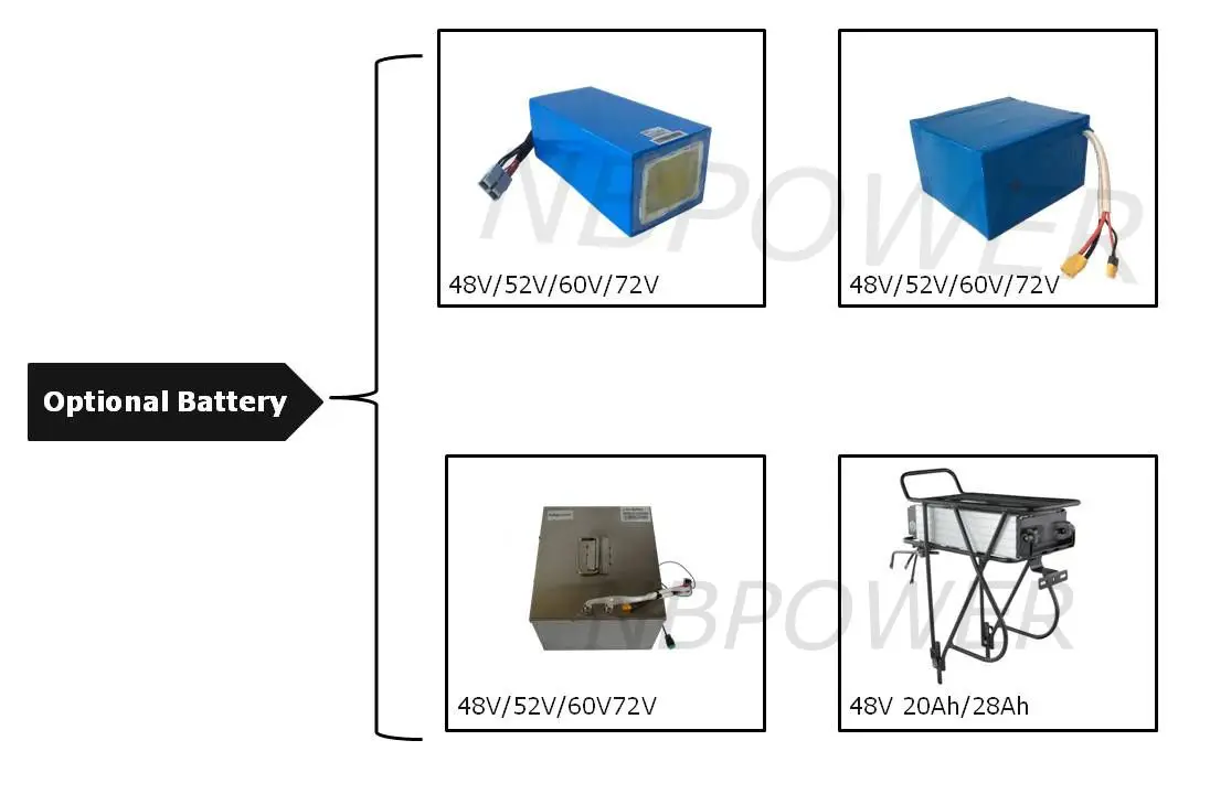 Ebike 72v 3000w High Power Electric Bike Conversion Kit 3000w Electric