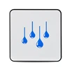 High End ABS+PC Plastic Switch Case OEM Keys For Smart Home and Hotel Touch Screen Wifi Control Touch Wall Switches Plastic Case