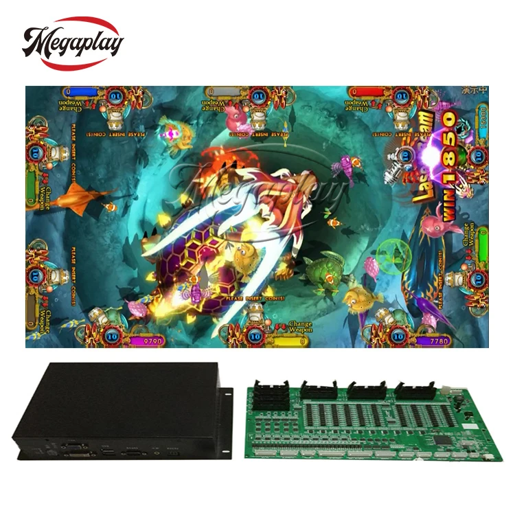 

Megaplay Creative Fish Hunter Legend of The Phoenix Arcade Game Mainboard Kits