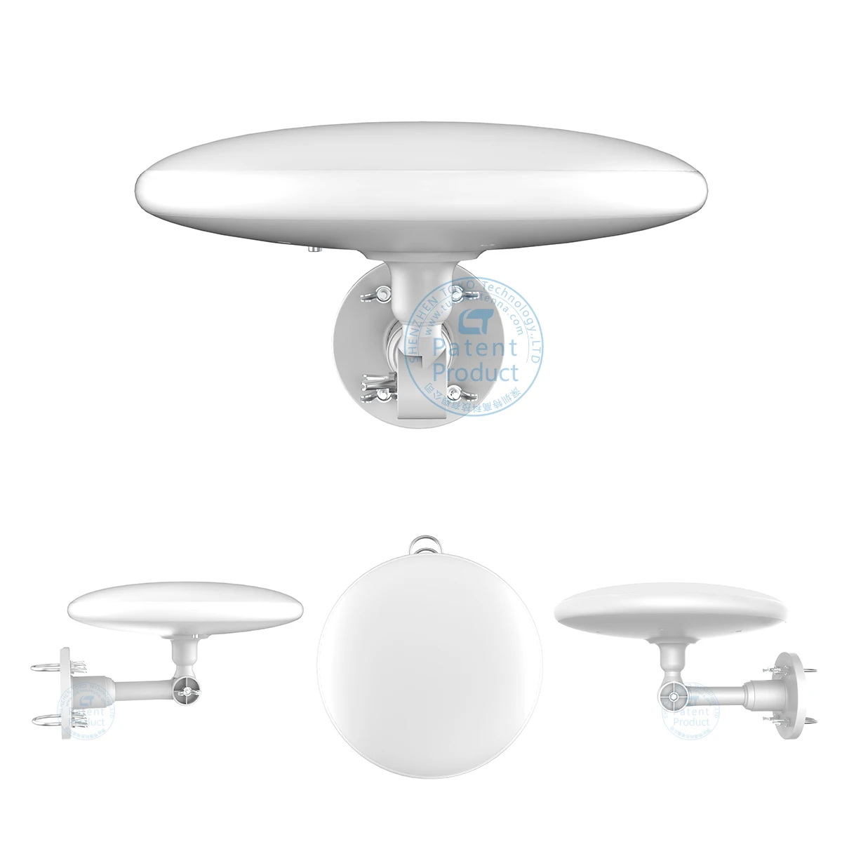 Digital Terrestrial Rv/caravan Tv Antenna,Multiple Tvs,360 Dual Omni