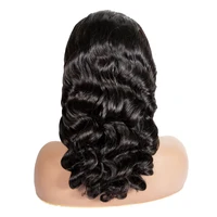 

Wholesale Price Loose Wave 360 13X4 Half Lace Frontal Wigs Raw Virgin Brazilian Human Hair Wig