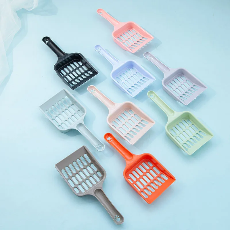 

2021 Hot Sale Multi - Color Cat Litter Shovel Cat Litter Scoop Pet Cat Cleaning Supplies