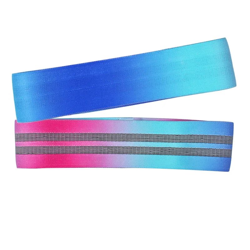 

Wholesale custom logo pilates 3 pcs gym bands fitness exercise anti slip set, Stock color or customized