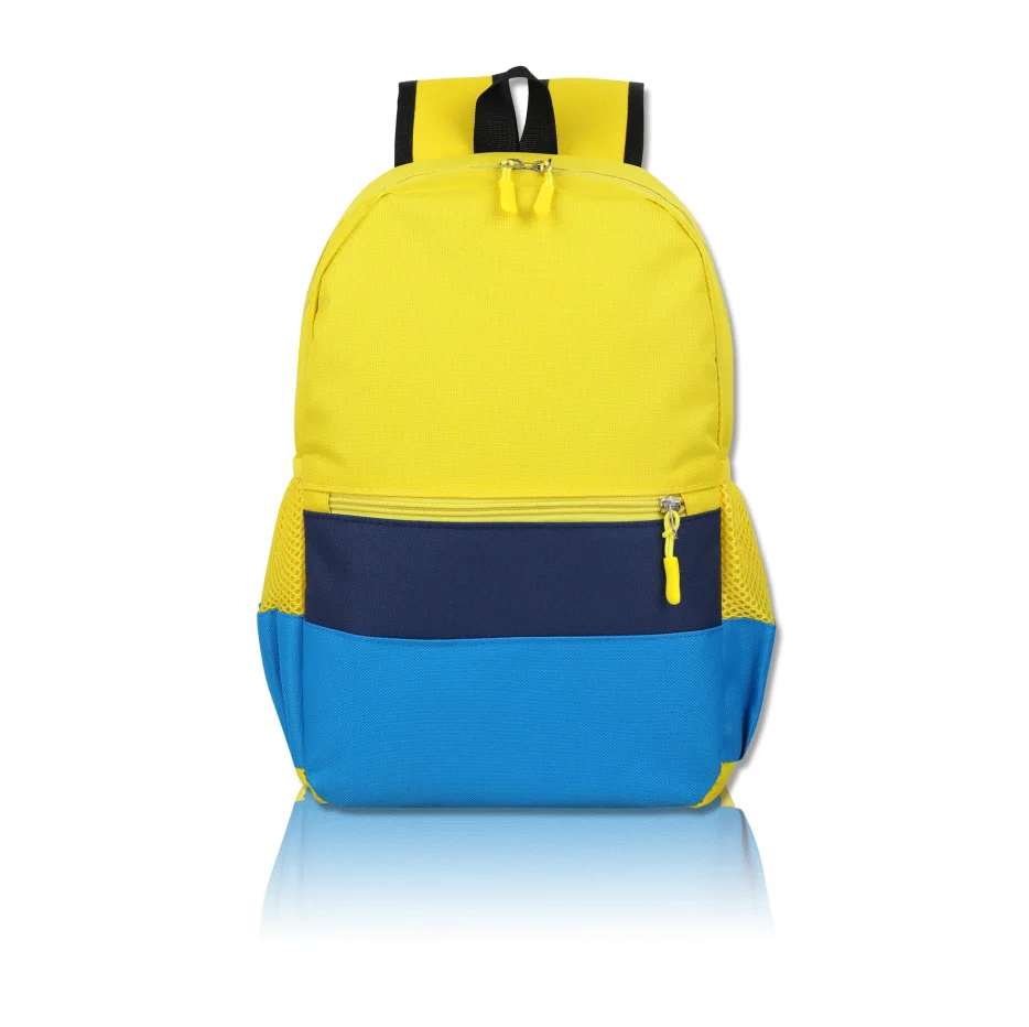 

Factory Direct Promotion Girls School Bag Backpack Factory Custom Splicing Color Child School Bag In Stock