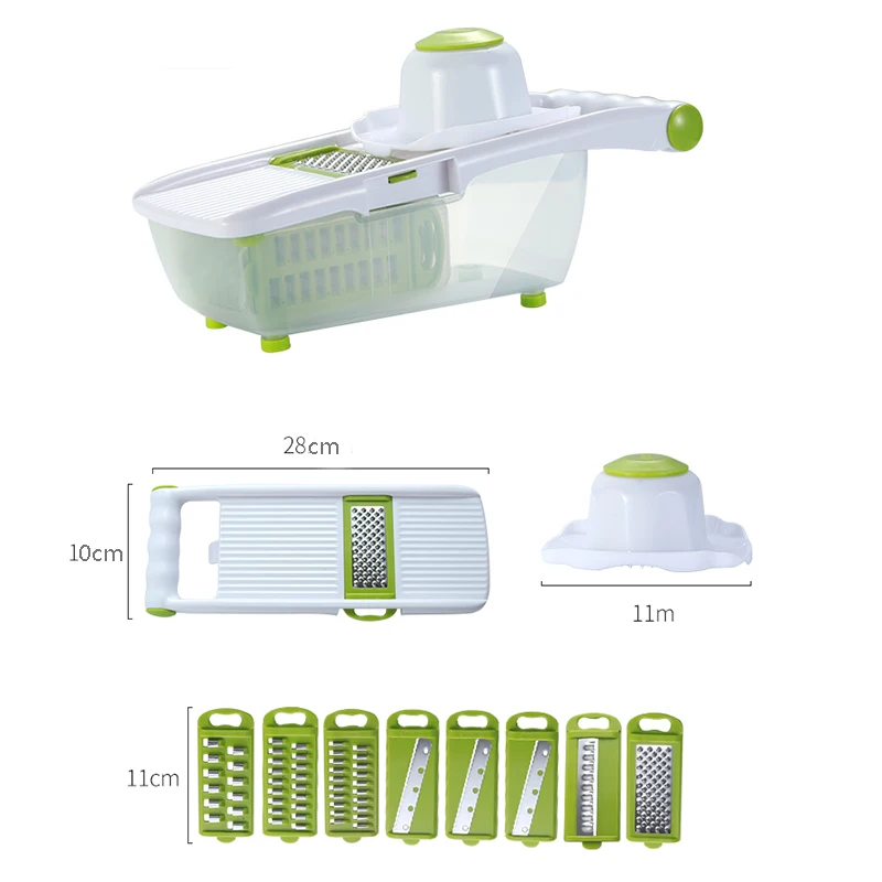 Multi Purpose Kitchenware Vegetable Cutter Slicer Utensils Set