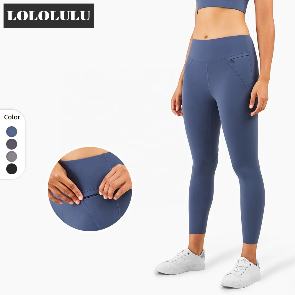 

High waist trainer leggings yoga leggings custom eco workout leggings with pocket