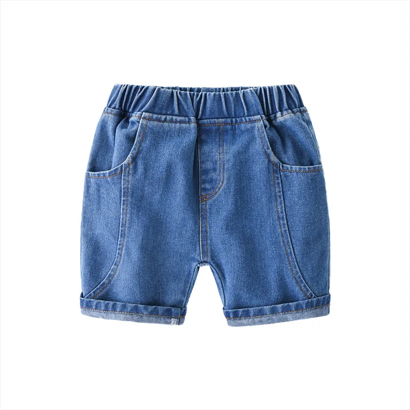 

Children's denim shorts summer new boys pants baby pants summer children's wear factory wholesale