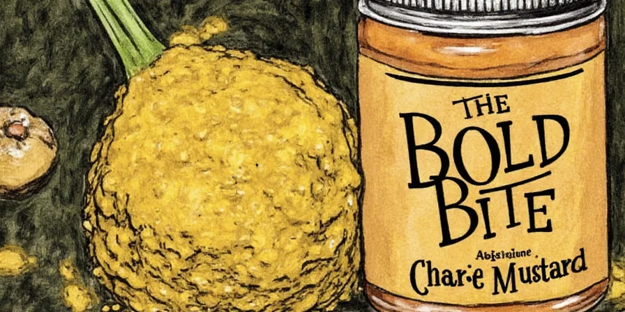 The Bold Bite: A Humorous Dive into the World of Dark Mustard