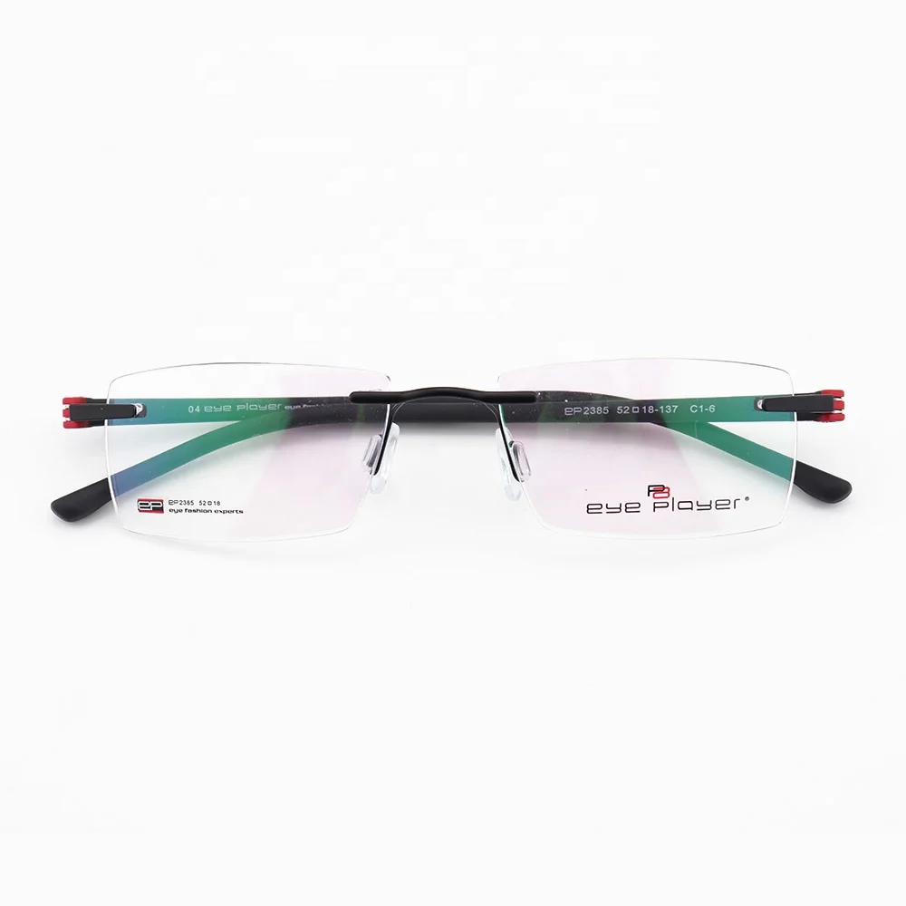 

New rimless design glasses frames eyewear tr90 frames with metal optical frames