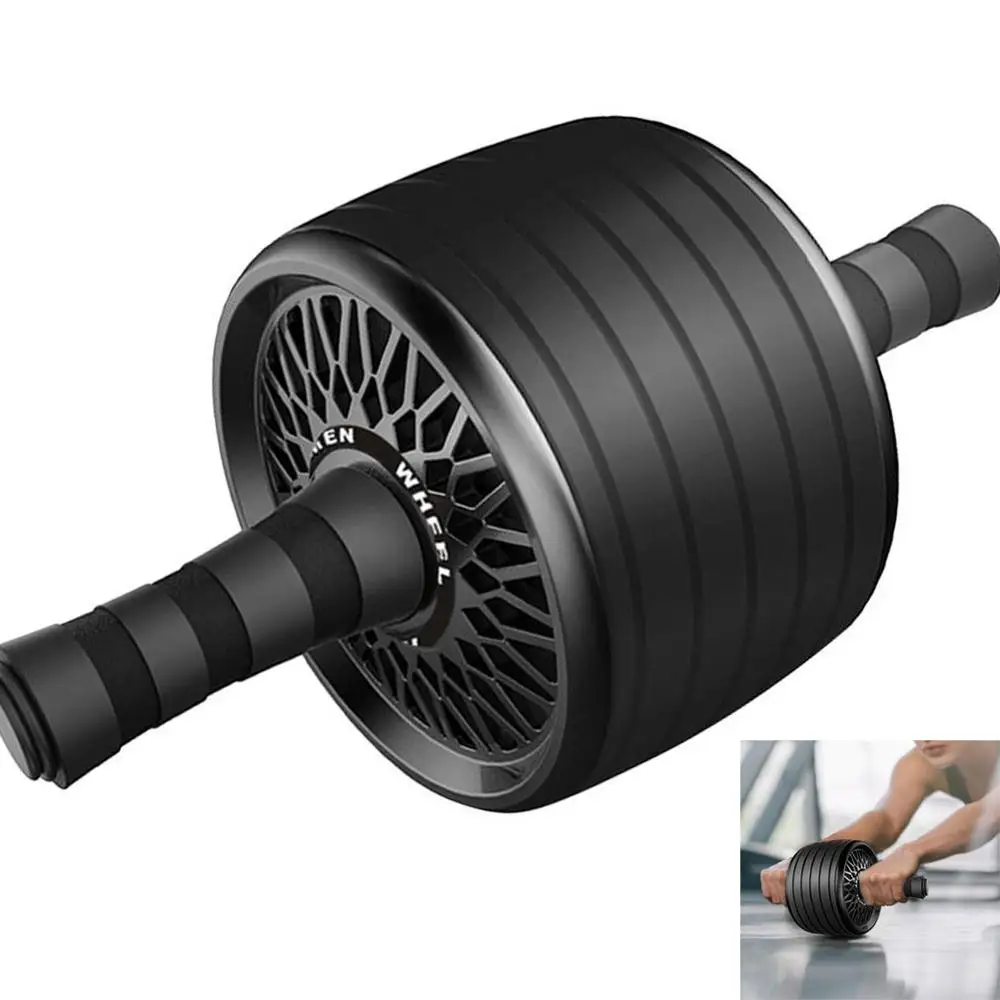 

Muscle Equipment Abdominal Power Wheel roller For Arm Waist Leg Exercise Tools, Blue,black,red