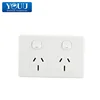 2017 Hot Sale Made In China Safe Surface Style Of 2 Gang 2 Way Wall Switches