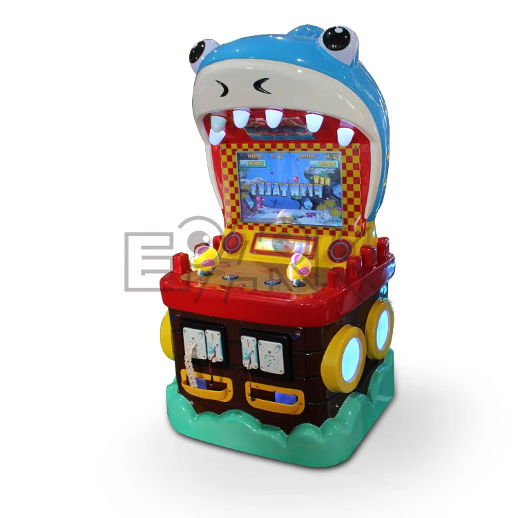 

ticket out coin out gunball out machine EPARK one button joystick fish game arcade cabinet