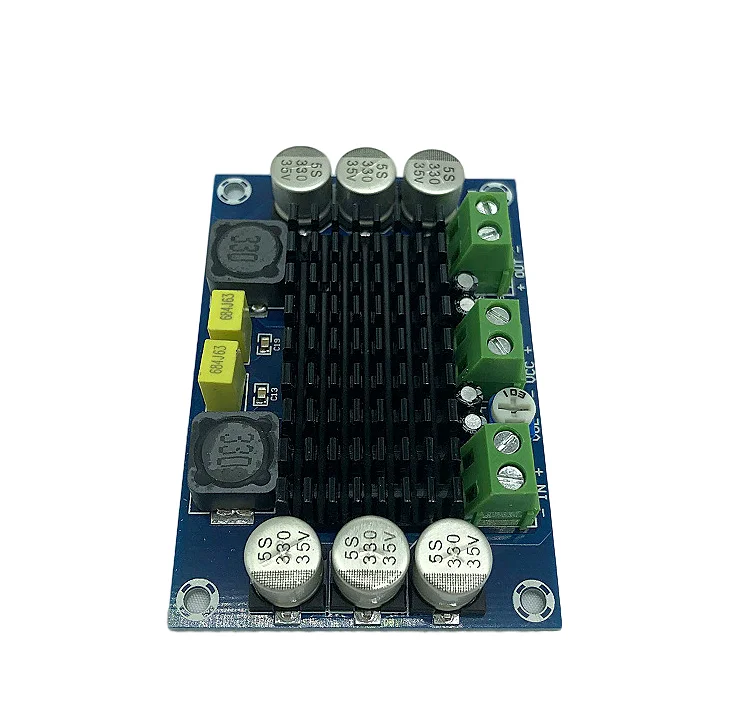 

XH-M542 Mono 100W Digital Power Amplifier Board TPA3116D2 Digital Audio Amplifier Board 12-24V