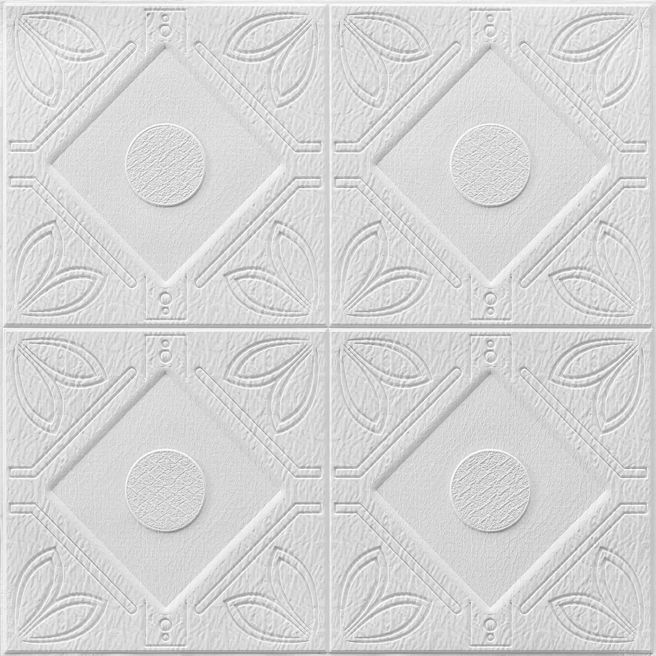 
3D damascus model wall panel home decor pe foam wall sticker 