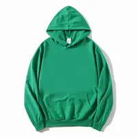

Wholesale Custom High Quality Cheap Green Plain Blank Unisex Cotton Hoodies