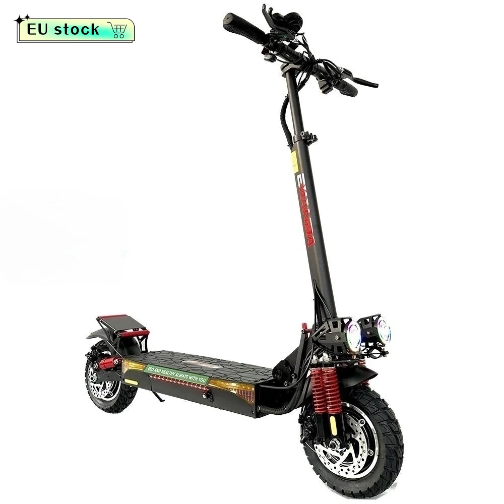 

European stock free shipping EU 48V 1600W 10inch tire folding electric scooter max speed 50km/h e scooter for adults