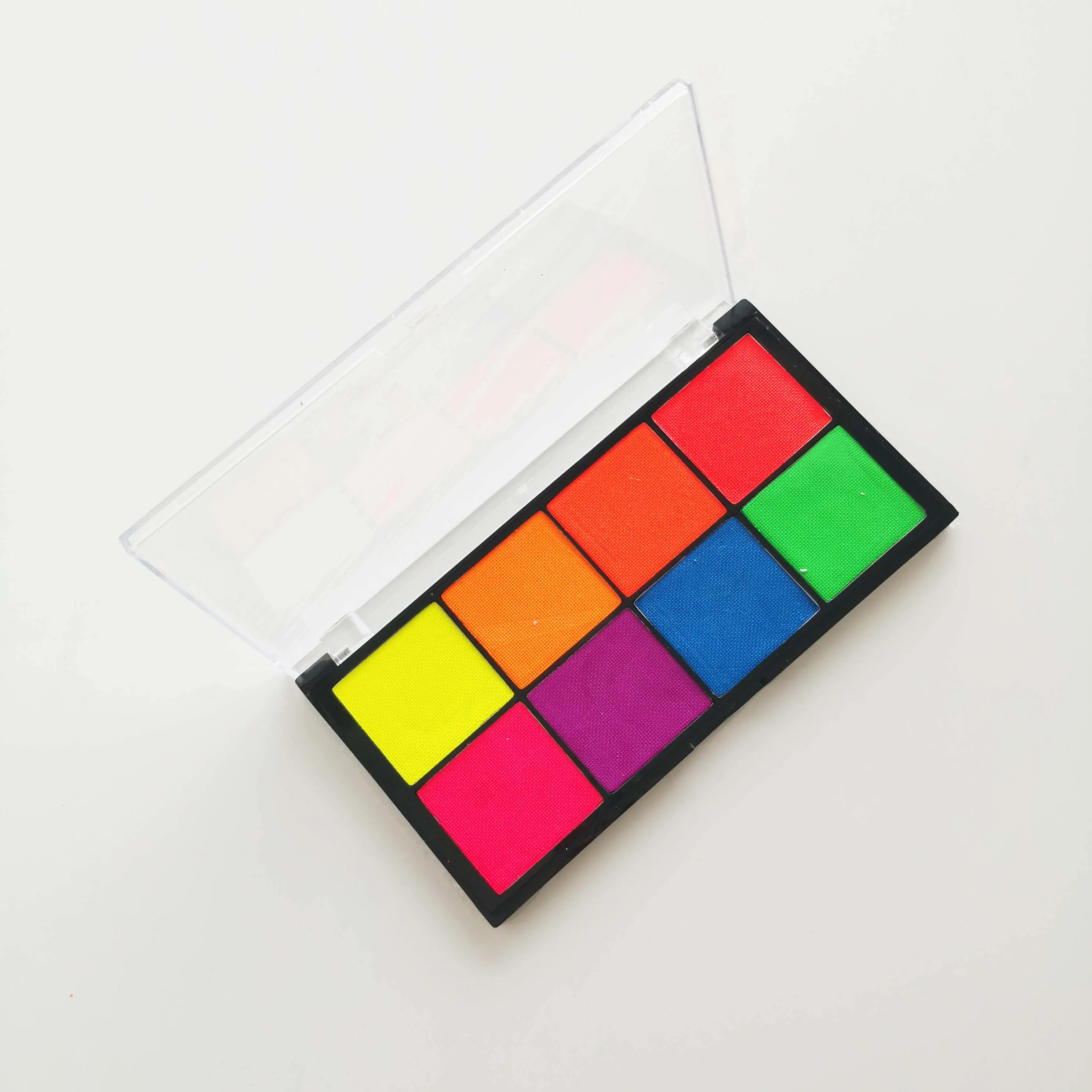 

Hot sale Water based UV neon face paint Halloween makeup body painting palette, 8 colors,available in 43 colors