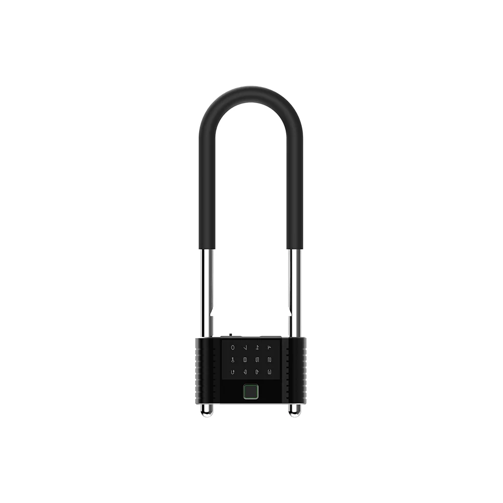 

Omni New Arrival Smart U-lock Fingerprint Recognition Bicycle U Lock