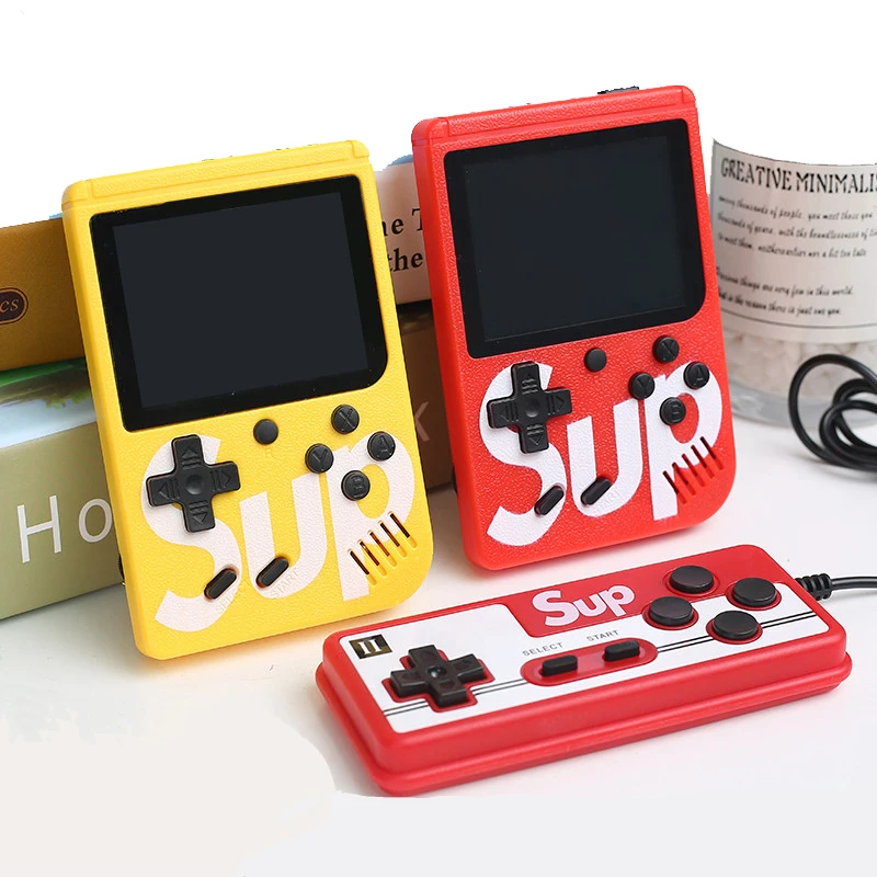

Handheld Video Game Console Retro Mini Single Pocket Game box 400 in 1 Hand held Game Consola SUP for Gameboy, Black white red blue yellow