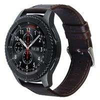 

Crazy Horse Genuine Leather Band 20mm 22mm Watch strap For Samsung Gear S3 Frontier/Classic