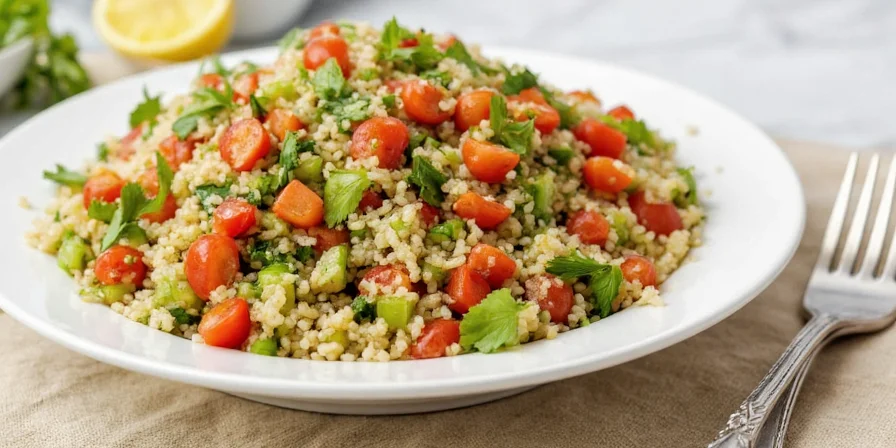 tabbouleh couscous salad a global spice adventure in every bite