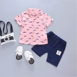 

Summer Print Moustache Baby Boys Clothes Sets 0-4 Year Old 2pcs Baby Boy Clothes, White / yellow / green / pink