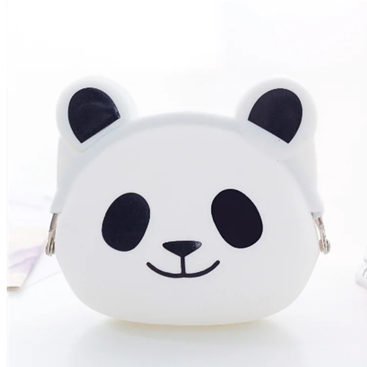 
Wholesale Colourful Cartoon Kids Children Mini Purse Bag Soft Silicone Coin Purse 