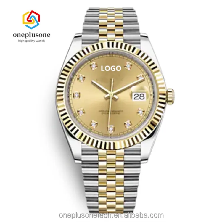 

3A Quality Luxury Automatic 904L Stainless Steel Sapphire Mirror Glass Montre Rolexables Watches