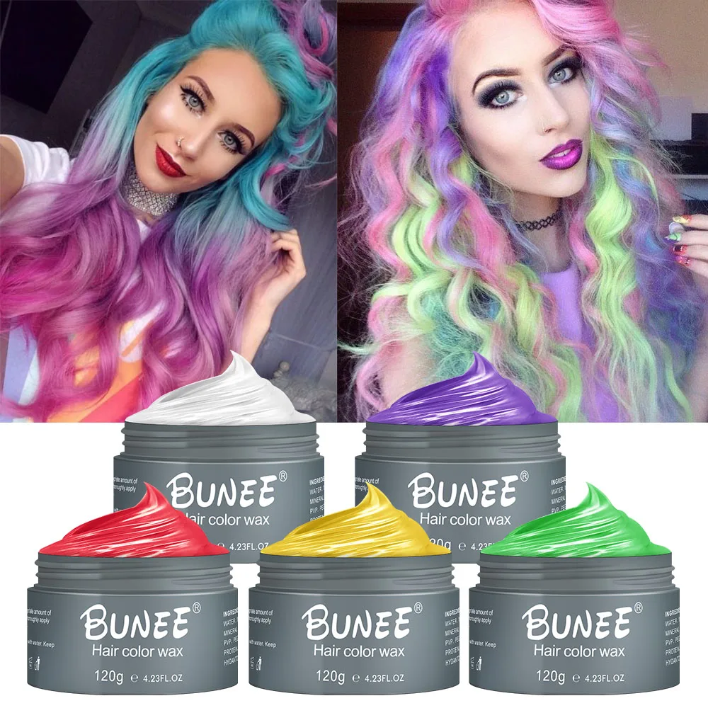 

2020 Hot Selling Hairdressing Products Instant Temporary Color Wax Hair