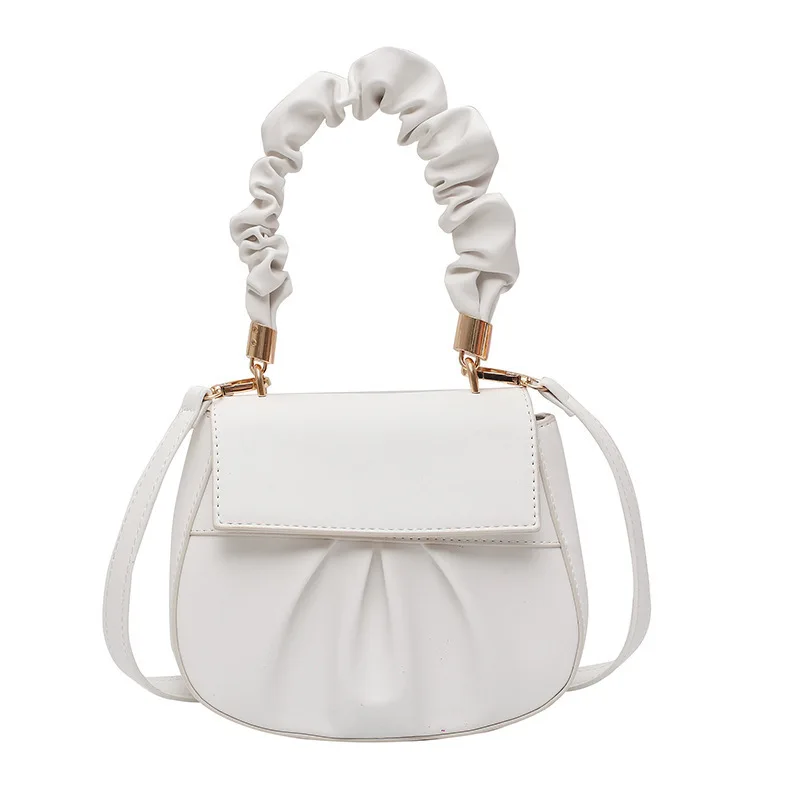 

2022 Popular small handbags winter new fashion one shoulder handbag messenger fold female bag for women fashionable, Mix