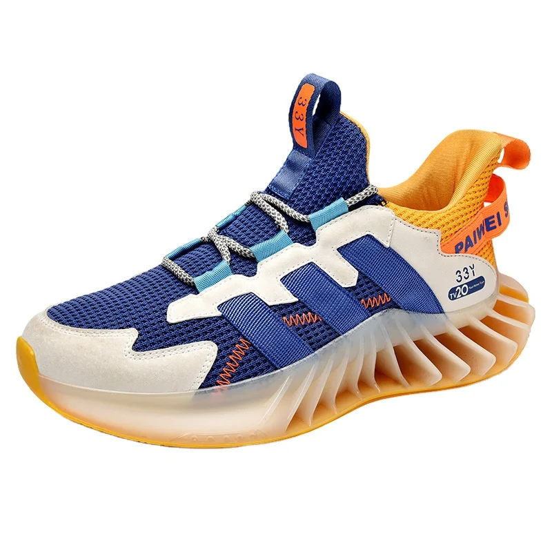 

Men's Sports Sneakers Casual walking trainers shoes man Athletic Outdoor Running Shoe 2021 blade running shoe, 4 color