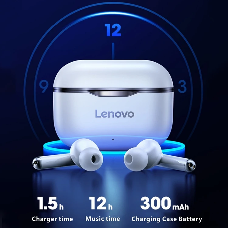 

Cheap Lenovo Lp1 Original Lenovo LP1 Touch Control Waterproof Noise Reduction Dual Stereo In-ear TWS BT Wireless Earphone