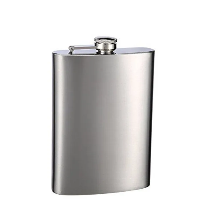 

Stainless Steel 100% Leak Proof Flasks of Alcohol Whiskey Gift Pocket 6OZ Hip Flask with Free Funnel