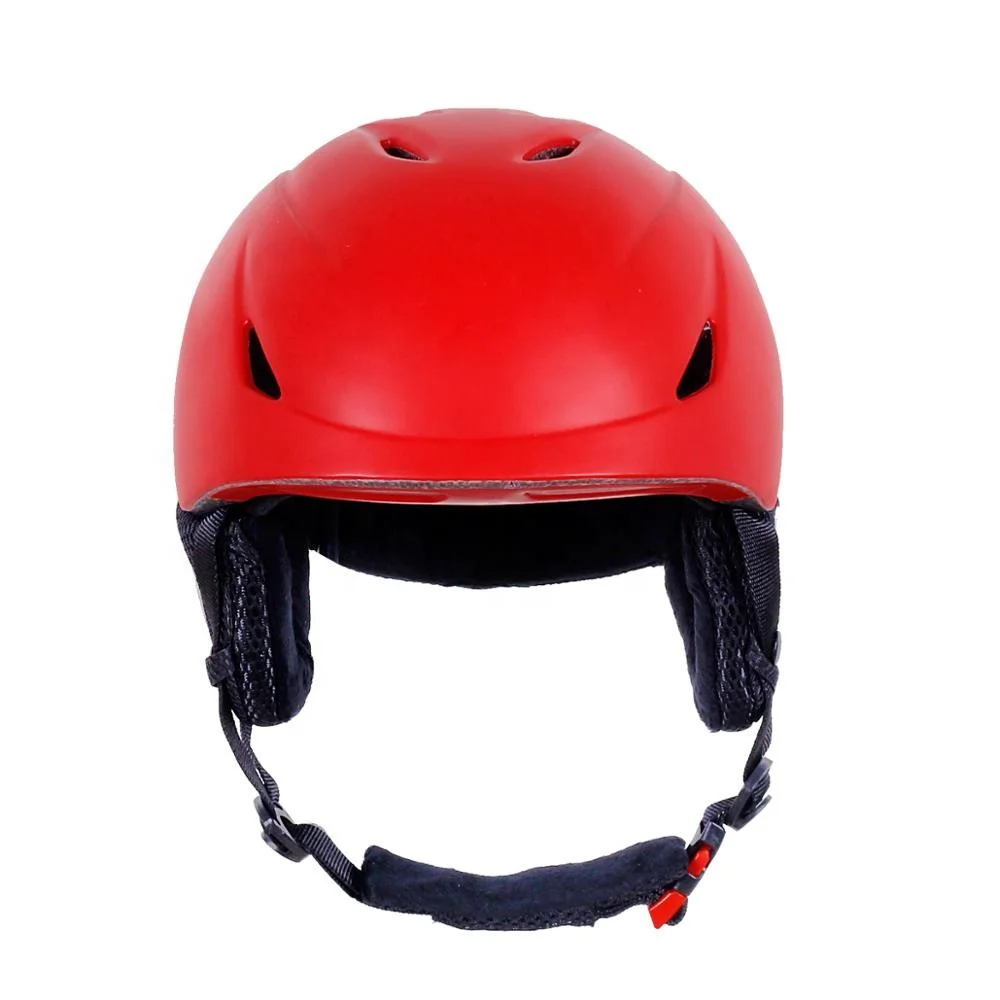 
Customized Snowboard Ice Skates Helmet Popular Red Color Snowboard Helmet 