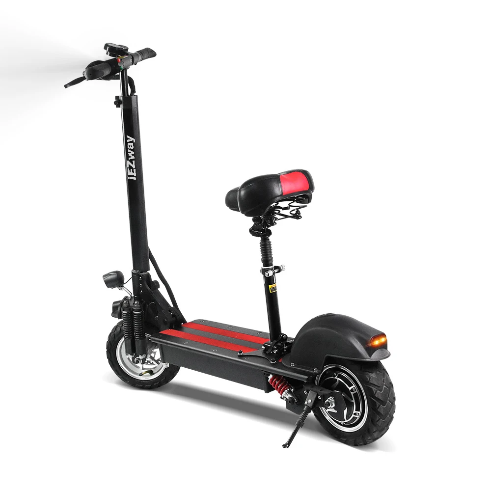 

2021 iEZway Original Pro Off Road DDP Drop Shipping USA UK EU Warehouse 600W 10inch Two Wheel Foldable Adult Electric Scooter