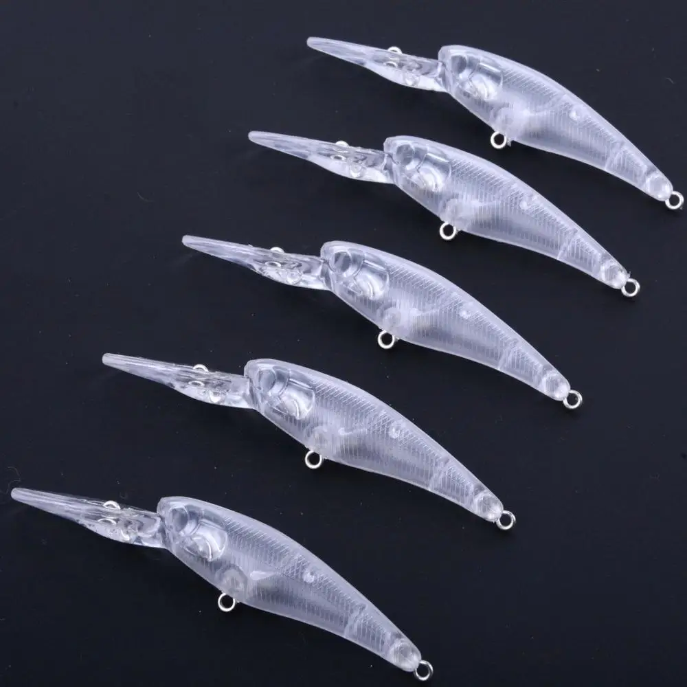

Peche Hard Bait 9.3cm/6g Minor Bait Road Transparent Blank Fishing Lures Body