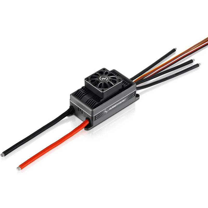 

Hobbywing Platinum HV 200A V4.1 6-14S Lipo SBEC Brushless ESC for RC Drone Quadrocopter Helicopter