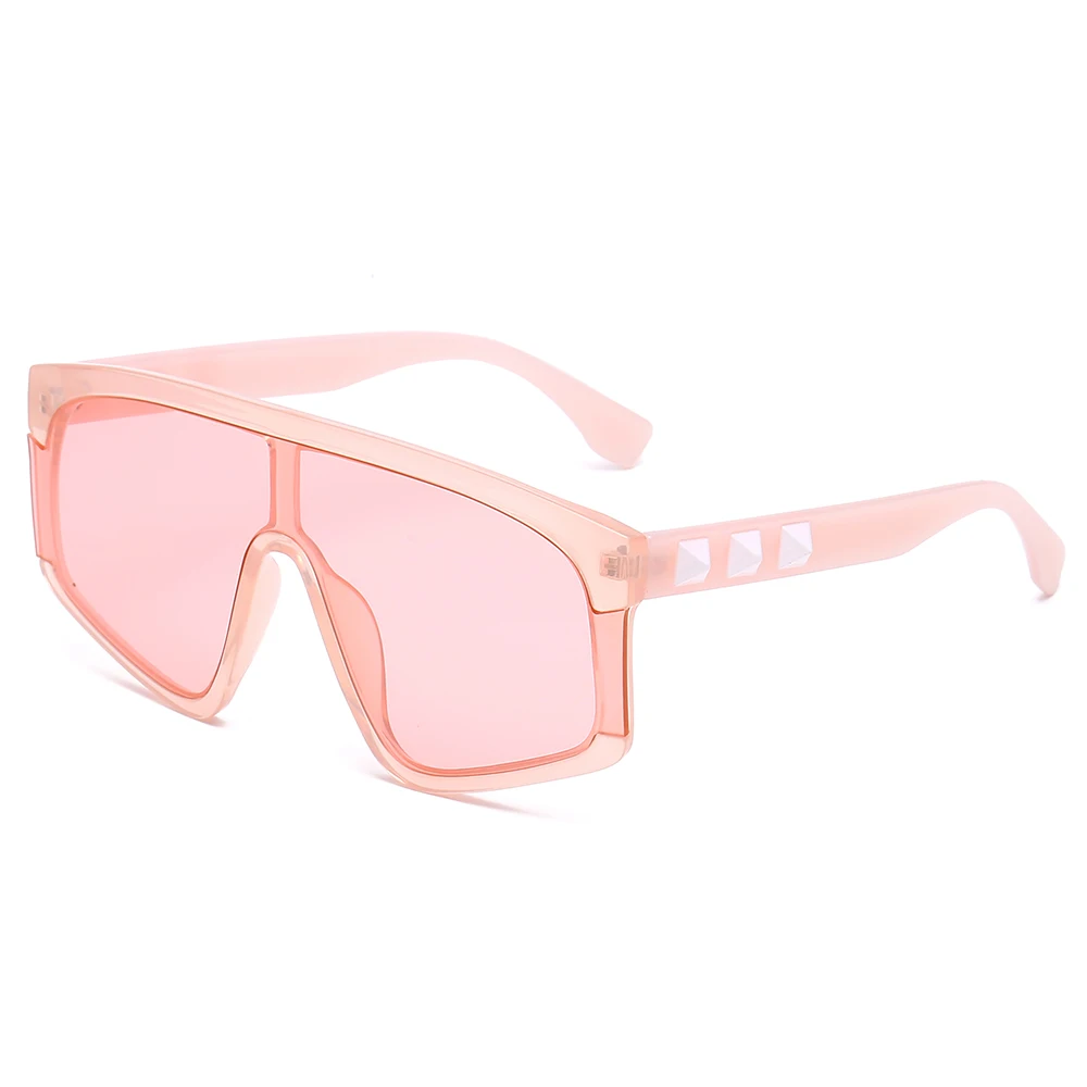 

Banei 2021 New Arrivals Custom Rivets Sun Glasses Shades Men Women Sunglasses Designer Trendy Fashion Black Top, 6 colors